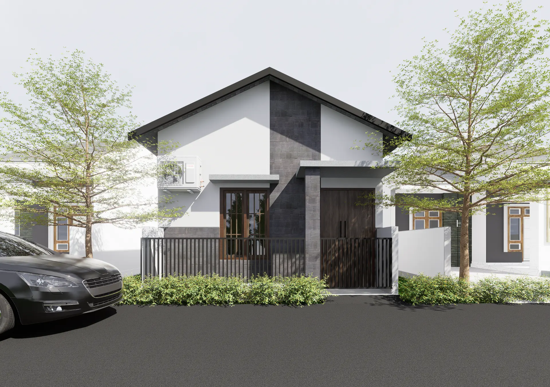 Elegant Exterior Night